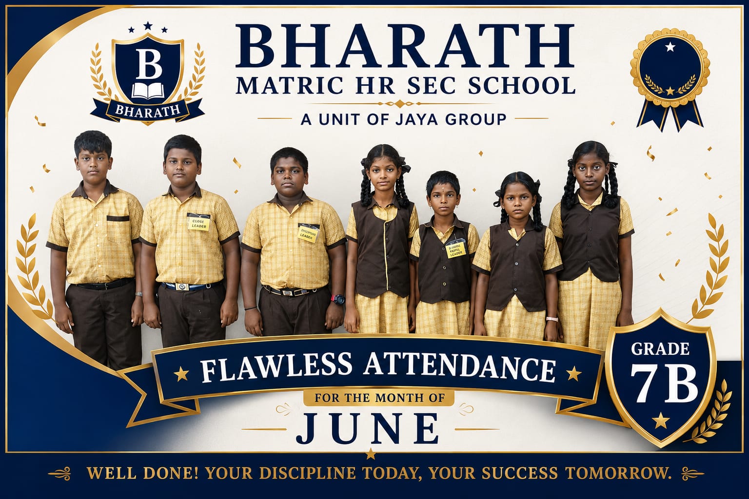 Flawless Attendance Ceremony - Special Recognitions