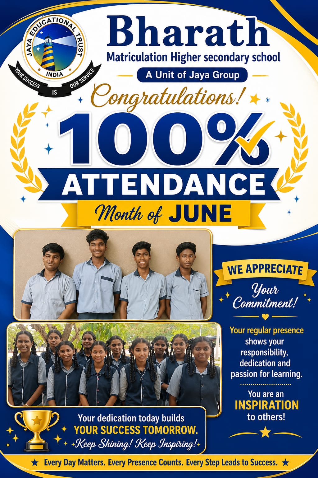 Flawless Attendance Ceremony - Event Highlights