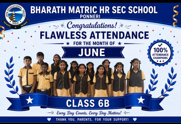 Flawless Attendance Ceremony - Ceremony Closure