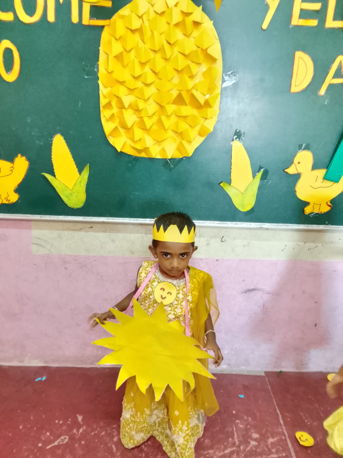 Yellow Day Celebration - Recognizing the colour yellow